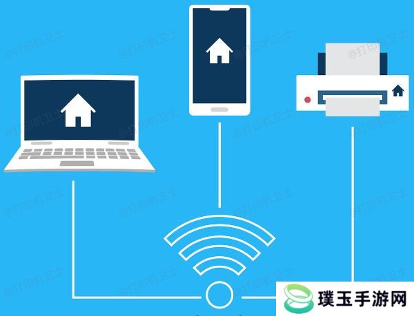 无线打印机是否连接到同一网络